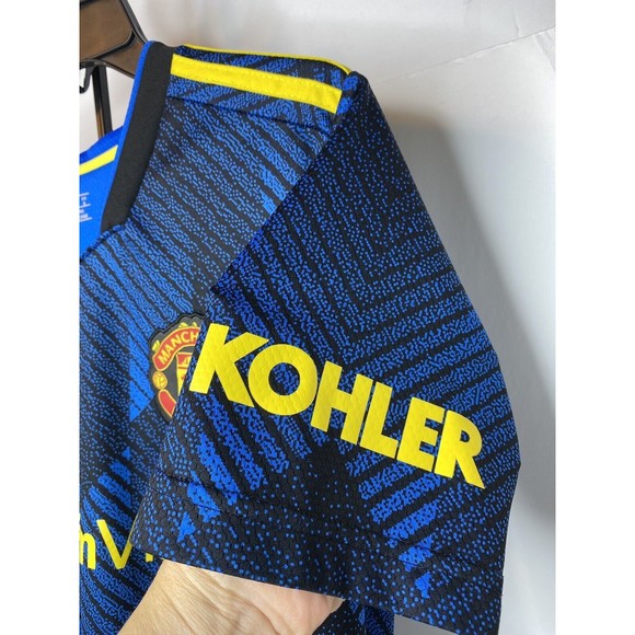 Manchester United UCL Third Jersey #14, Kendall,  Soccer, Small Unisex - Picture 9 of 12